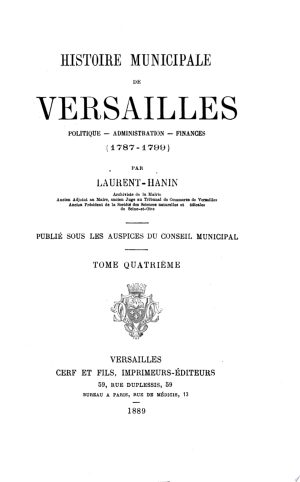 Versailles, la commune 1871