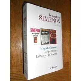 Le Monde De Simenon T 23 - Migret Et Le Tueur - Maigret Hesite - La Patience De Maigret