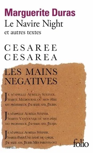 Le Navire "Night"... - Et Autres Textes